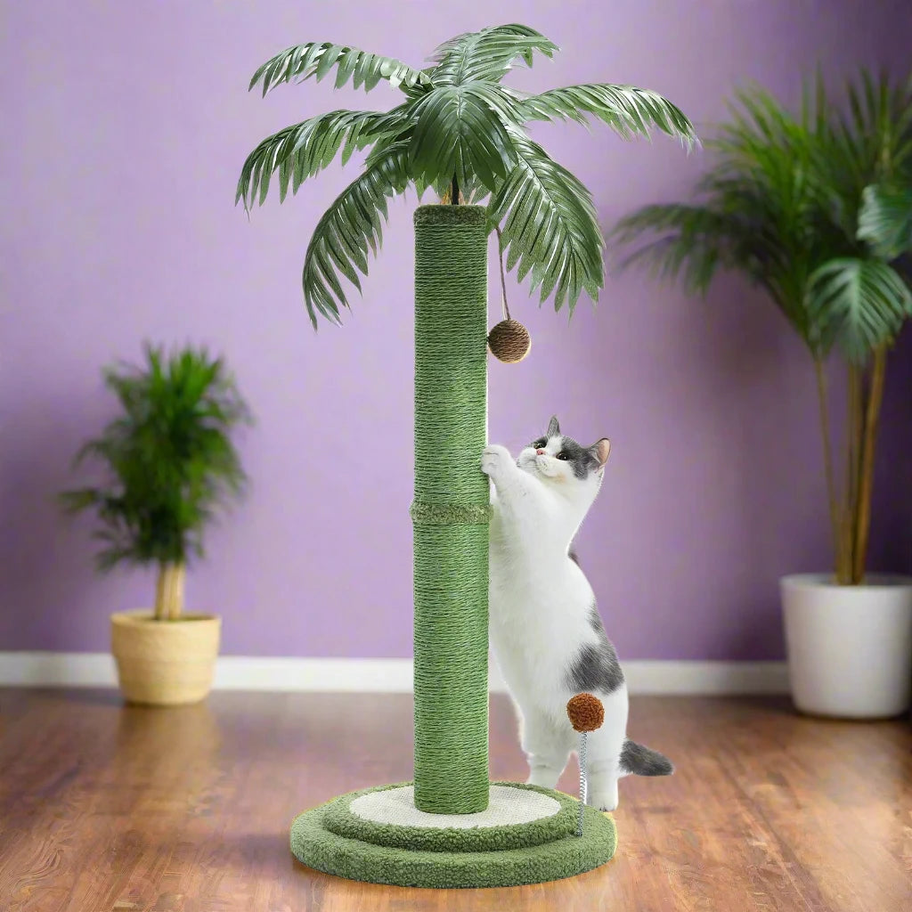 Cat Scratch Tree Post