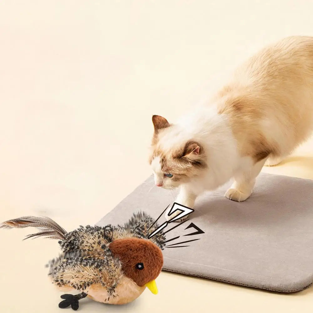 Chirping Bird Cat Toy