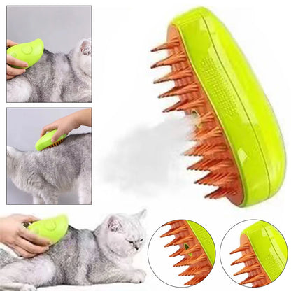 3 In 1 Steaming Cat Brush