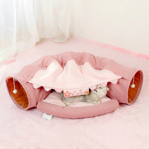 Cat Tunnel Bed